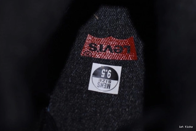 1st Kicks Shoes 4 Air Levi's Jordan 'black' AO2571-001 x 0823